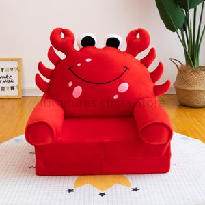 Disassembled Washed Kids Sofa Fashion Children Sofa Folding Cartoon Cute Baby Mini Sofa Kindergarten Baby Seat Sofa with Filling