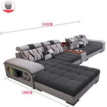 Load image into Gallery viewer, Furniture Factory Provided Living Room Sofas/Fabric Sofa Bed Royal Sofa
