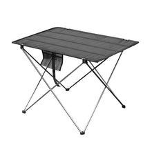 Load image into Gallery viewer, Portable Foldable Table Camping Outdoor Furniture Computer Bed Tables Picnic 6061 Aluminium Alloy Ultra Light Folding Desk
