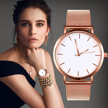 Load image into Gallery viewer, Fashion Women Watches Simple Romantic Rose Gold Watch Women&#39;s Wrist Watch Ladies watch relogio feminino reloj mujer Dropship
